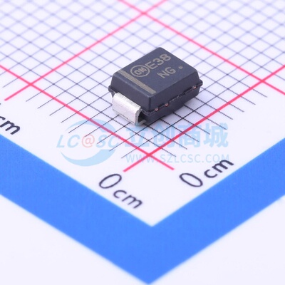静电保护器(TVS/ESD) 1SMB58AT3G DO-214AA onsemi(安森美) 原装