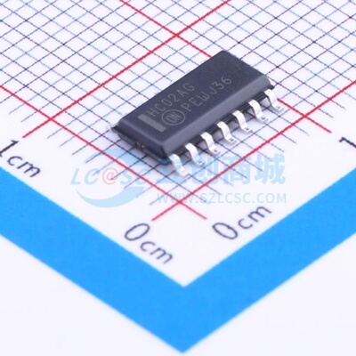 逻辑门 MC74HC02ADR2G SOIC-14 onsemi(安森美) 电子元件原装正品