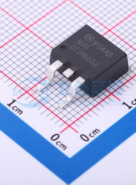场效应管(MOSFET) NVB072N65S3 D2PAK onsemi(安森美) 电子元器件