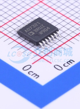 模数转换芯片ADC AD7321BRUZ-REEL7 TSSOP-14 ADI(亚德诺) 元器件