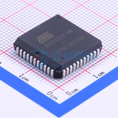 单片机(MCU/MPU/SOC) AT89C51IC2-SLSUM PLCC-44(16.6x16.6) MICR