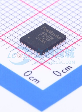 音频功率放大器 IR4301MTRPBF PQFN-22 Infineon(英飞凌) 元器件