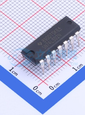 逻辑门 SN74LS02N PDIP-14 TI/德州 电子元器件配单原装正品