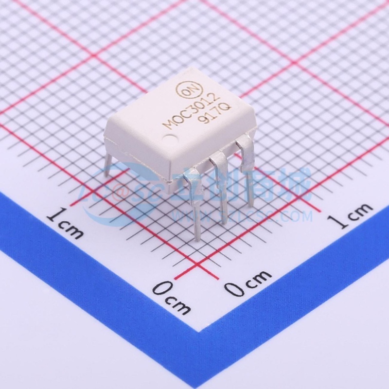可控硅输出光耦 MOC3012M DIP-6 onsemi(安森美) 电子元器件配单