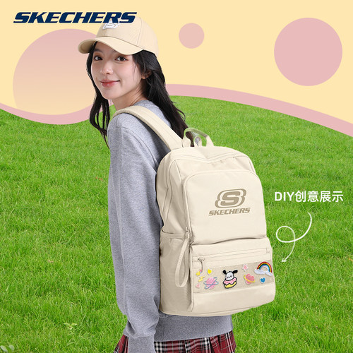 斯凯奇书包双肩包超轻学生背包