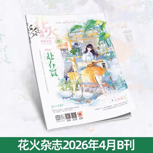 花火杂志黑白版青春校园文学