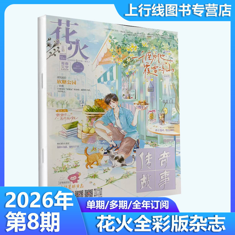 花火杂志黑白版青春校园文学图片