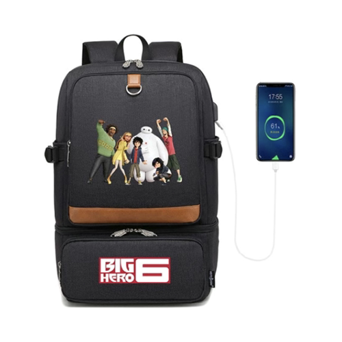 2025超能陆战队户外冰包野餐背包双肩多功能保温包加厚背包防漏水