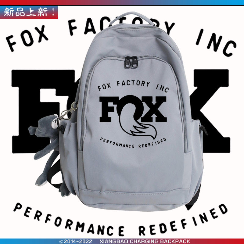2026Fox Racing前叉队版越野山地自行车logo男女双肩背包流行ww