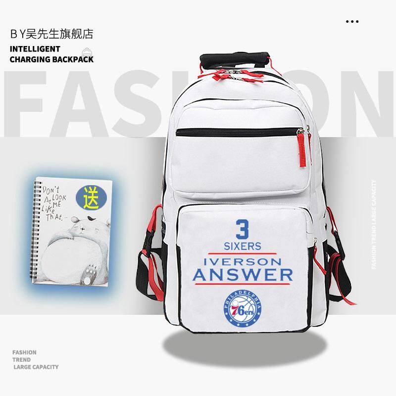 答案ANSWER艾弗森AI艾佛森篮球男女青少年双肩背包大容量书包ww
