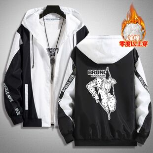 2024JOJO奇妙冒险黄金之风动漫卫衣布加拉提二次元拉链外套夹克di