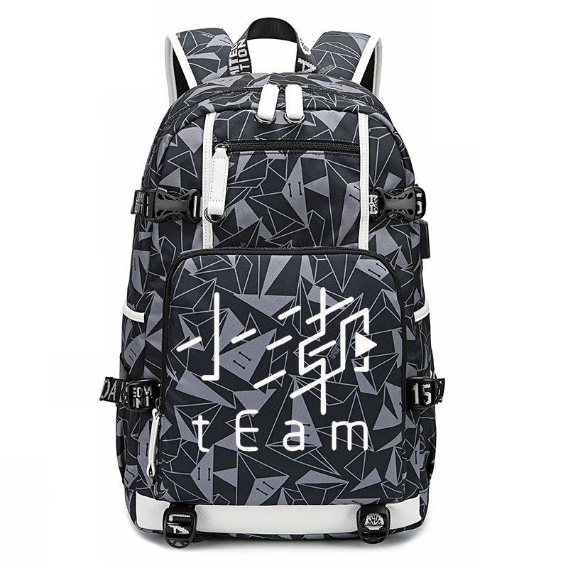2024龙年小潮TEAM周边杜海皇马浩宁小潮院长同人书包背包女学生双