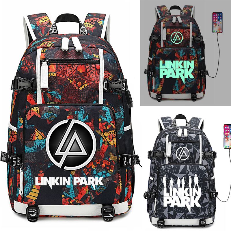 linkpark林肯公园书包男