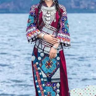 印象苗族盛装民族刺绣服装一整套民族风苗疆少女服饰经典女装