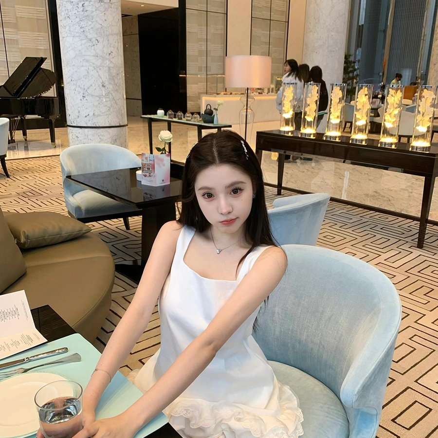 吊带连衣裙女夏法式高级感生日礼服高端轻奢小众气质荷叶边蛋糕裙