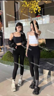 蛋膜衣两件套女 搭百搭修身 zouping原创设计2025热卖 发热太阳裤