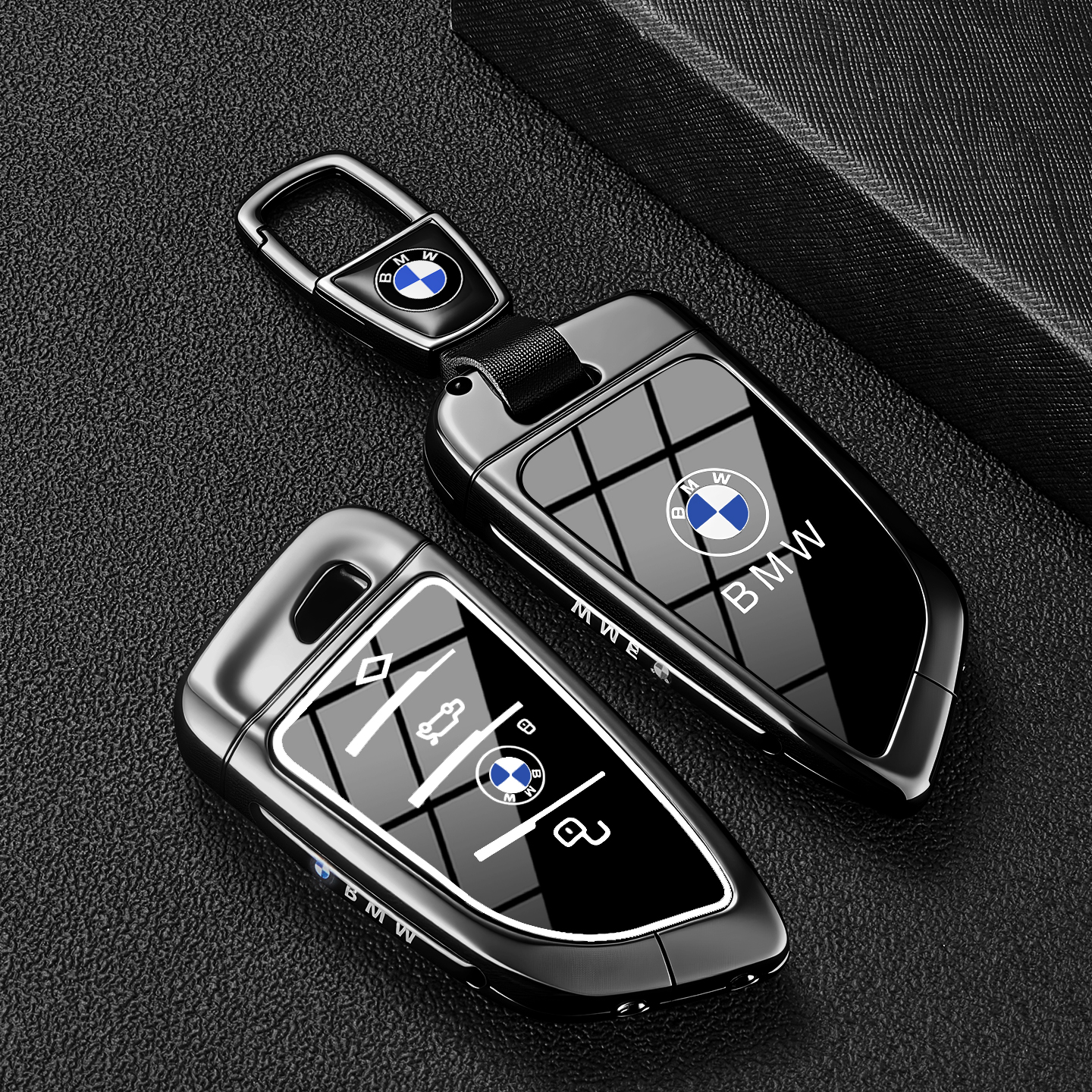 适用于宝马5系钥匙套x5车x1三系x3x2刀锋530五系ix3系325li车ix1