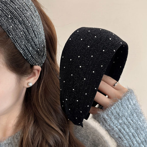 2025网红新款发卡发箍女超宽边遮白发气质发捆头饰压发洗脸头箍