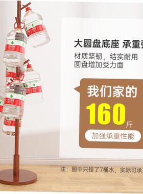 175cm coat rack stand clothes holder hat hanger wooden cloth