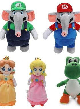 Super Mario Bros. Wonder?Plush Toy Mairo Luigi Princess Peac
