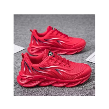 shoes for men sneakers man sport  red size big size 45 46
