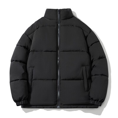 winter cotton jacket men mens loose coat padded puffer Male