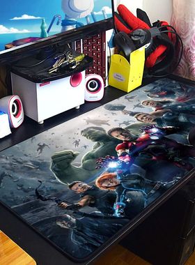 Avengers En Keyboards Mat Gaming mousepad 漫威英雄鼠标键盘垫