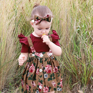 dress Clothing girl Baby Girls Kids Skirt Romper Clothes外贸