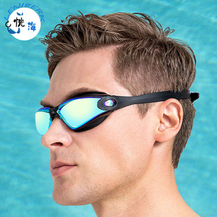 LENIBERK泳镜专业竞速男女士游泳镜防水防雾潜水高清镀膜眼镜