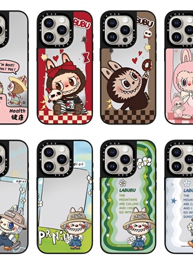 MIAIKOSS联名labubu拉布布波浪新款适用苹果手机壳iPhone16Pro可爱15卡通14防摔13高级12磁吸MagSafe情侣闺蜜