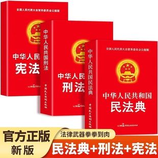 法律知识民法典标准法正版中华人民共和国民法典宪法刑法司法常识