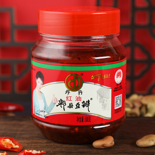 丹丹500g红油郫县豆瓣酱工厂直发
