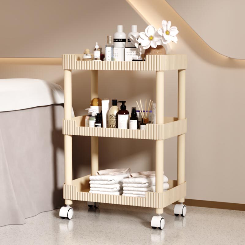 美容院专用小推车手推车置物架护理仪器车纹绣工具车两层移动收纳