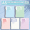 A5 Horizontal Blue Green Pink White Purple 5 Pack