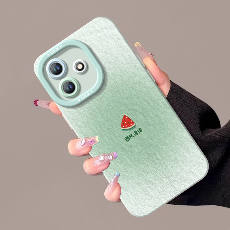 晕染水果适用红米note14pro手机壳女note13保护套小米高级note11pro硅胶防摔10por+全包redmi新款12turbo软壳