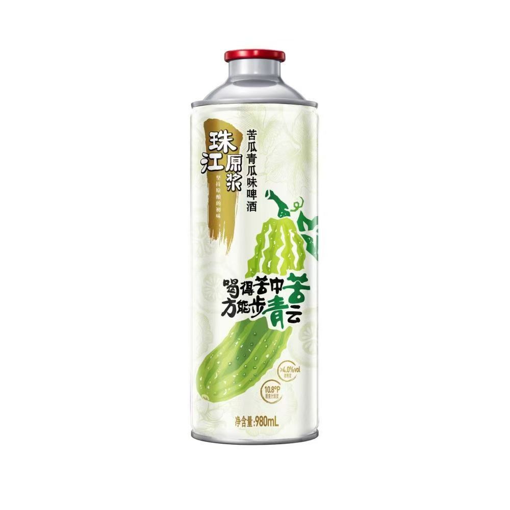 珠江苦瓜青瓜精酿原浆980ml*6罐图片