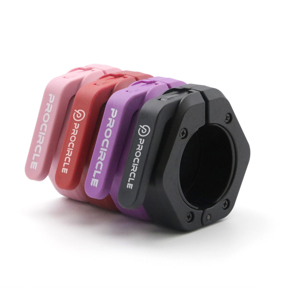 磁吸杠铃卡扣卡头磁吸快拆奥杆5cm大比赛竞赛级一键锁死固定