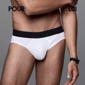 两件优惠装 两件装 璞履 超细莫代尔罗纹男士 三角内裤 POUR LUI