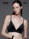 璞履 WTP101 LUI 女士弹力丝绒三角杯胸衣 POUR
