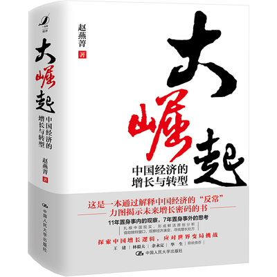 大崛起 中国经济的增长与转型 中国人民大学出版社 赵燕菁 著 中国经济/中国经济史