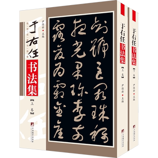 于右任书法集(全2册) 中央编译出版社 尹维新 编 书法/篆刻/字帖书籍