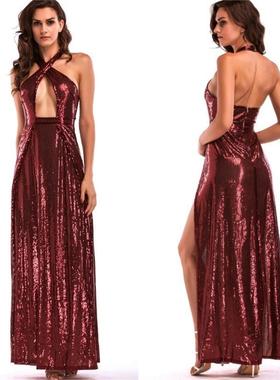 Autumn Sexy Long Party Prom Dress Nightclub Evening Dresses