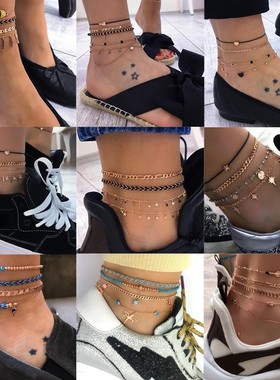New Ankle bracelet Ladies Classic Women Anklet Cute Black