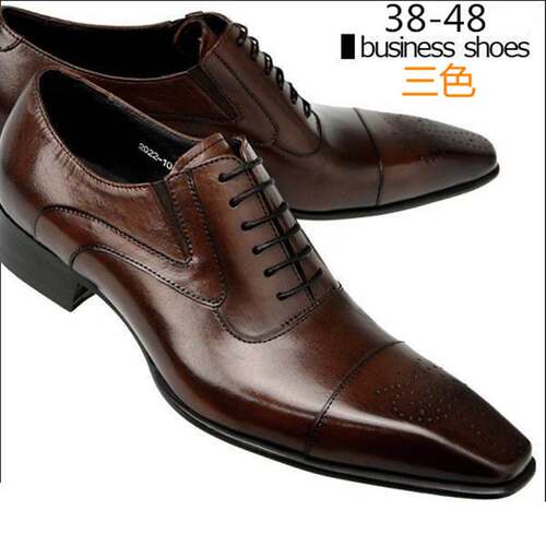 men pu leather shoes men causal shoes big size 48男皮鞋