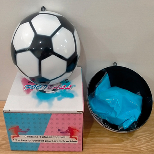 Set Ball Creative Exploding Soccer Gender Powder Reveal