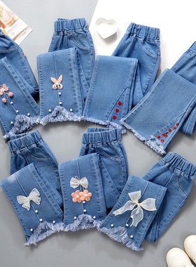 Clothes Girls Kids Baby jeans pants Girl Children Babygirl