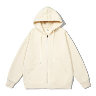 Zip up Hoodies Clothes Hoodie For men Women White man Winter