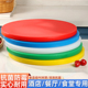 商用圆形PE砧板健康菜板肉摊酒店饭店熟食店塑料防霉砧板剁肉菜墩