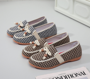 单鞋 老北京布鞋 低跟韩版 防滑日常休闲鞋 24秋季 一脚蹬工作鞋 新款