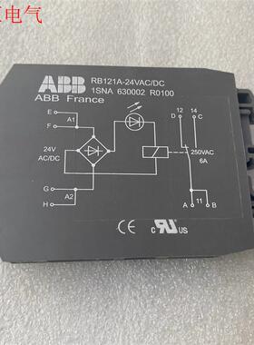 进口ABB端子继电器RB121A-24VAC/DC 1S(议价)